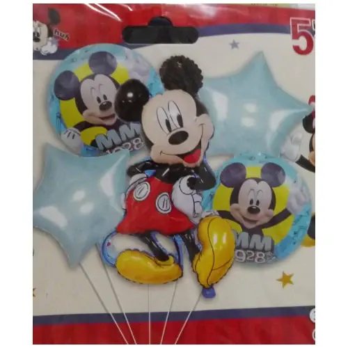 Set de 5 Globos Mickey M9's photo #1